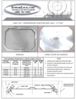 UJBL1017/1324 - UNDERGROUND RECTANGULAR JUNCTION BOX UJBL1017/1324 - UNDERGROUND RECTANGULAR JUNCTION BOX
